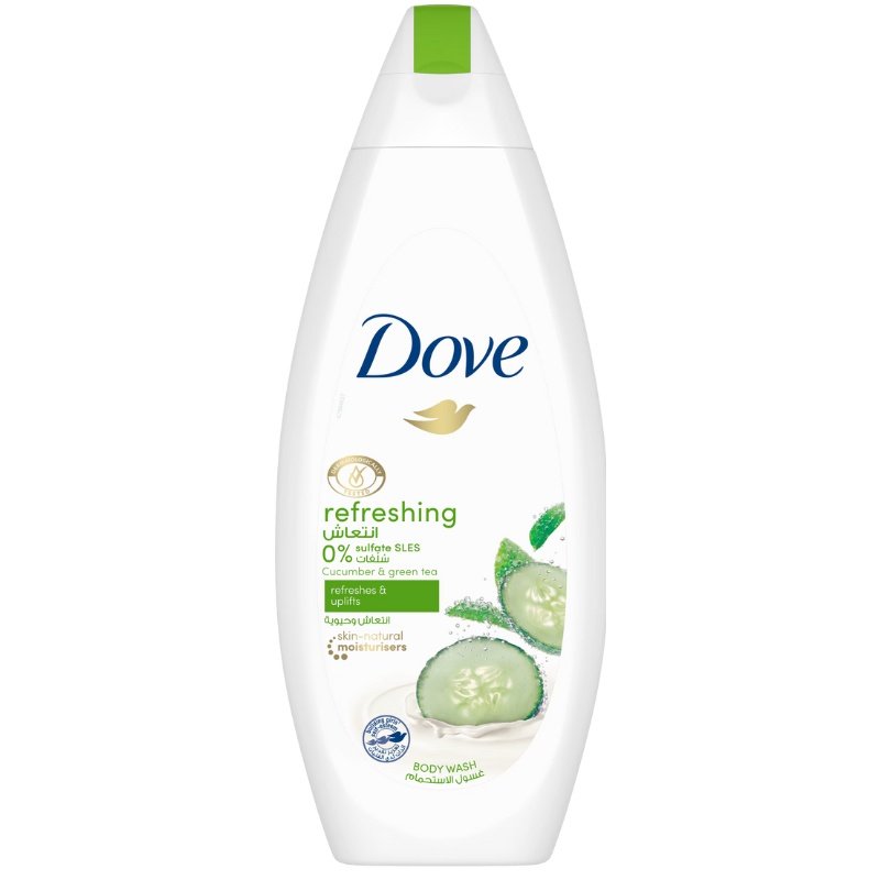 Dove Go Fresh Refreshing Body Wash Skin Nourishing Cucumber and Green Tea 750ml Dove Go Fresh Refreshing Body Wash Skin Nourishing Cucumber and Green Tea 750ml