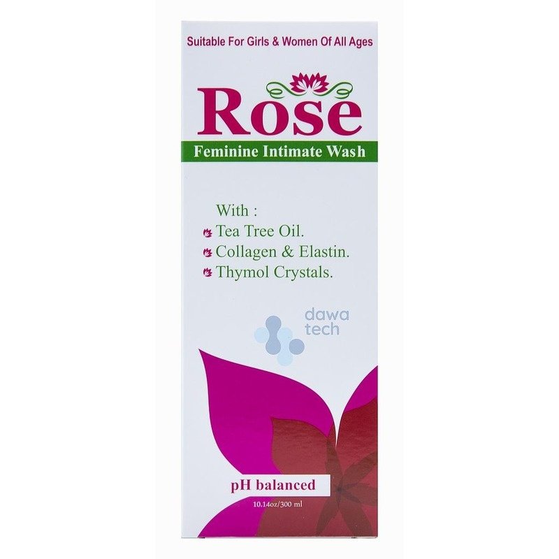 Rose Feminine Intimate Wash 300 ml