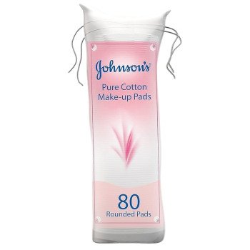 Johnson's Makeup Cotton Pads 80 Pads Johnson's Makeup Cotton Pads 80 Pads