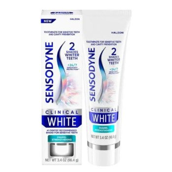 Sensodyne 2 Shades Whiter Teeth Clinical White Toothpaste 75 Ml Sensodyne 2 Shades Whiter Teeth Clinical White Toothpaste 75 Ml