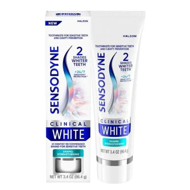 Sensodyne 2 Shades Whiter Teeth Clinical White Toothpaste 75 Ml Sensodyne 2 Shades Whiter Teeth Clinical White Toothpaste 75 Ml