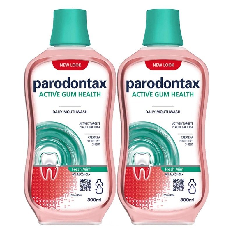 Parodontax Active Gum Health Fresh Mint Daily Mouthwash 300 Ml Buy One Get One Free Parodontax Active Gum Health Fresh Mint Daily Mouthwash 300 Ml Buy One Get One Free