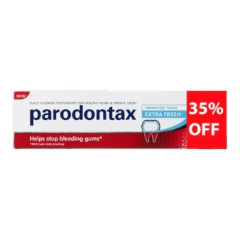 Parodontax Extra Fresh Toothpaste 75 Ml 35% Offer Parodontax Extra Fresh Toothpaste 75 Ml 35% Offer