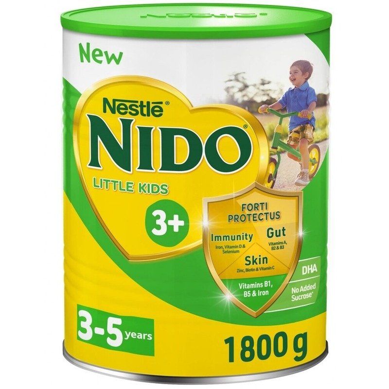 Nido Three Plus 3-5 Y Milk 1800 G Nido Three Plus 3-5 Y Milk 1800 G