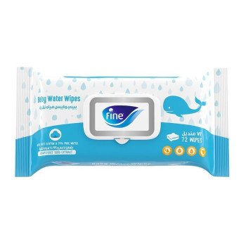 Fine Baby Water Wipes 72 Wipes Fine Baby Water Wipes 72 Wipes