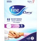 Fine Care Adult Briefs Unisex X-Large 9 Diapers Fine Care Adult Briefs Unisex X-Large 9 Diapers