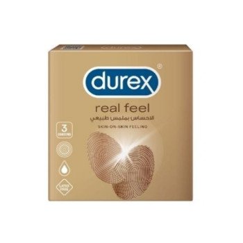 Durex Real Feel 3 Condoms Durex Real Feel 3 Condoms