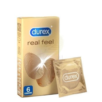 Durex Real Feel 6 Condoms Durex Real Feel 6 Condoms