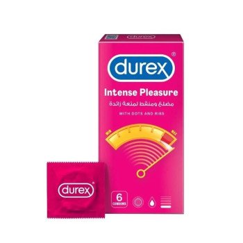 Durex Intense Pleasure 6 Condoms Durex Intense Pleasure 6 Condoms