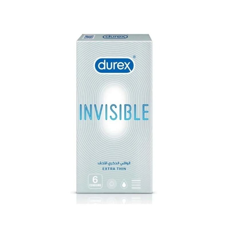 Durex Invisible 6 Condoms Durex Invisible 6 Condoms