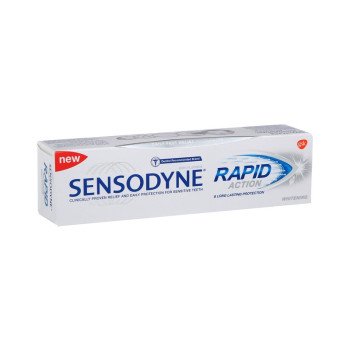 Sensodyne Rapid Action Whitening Toothpaste 75Ml Sensodyne Rapid Action Whitening Toothpaste 75Ml