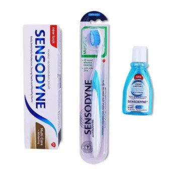 Sensodyne Multi Care Whitining Toothpaste 75Ml + Toothbrush + Mouthwash 50Ml Sensodyne Multi Care Whitining Toothpaste 75Ml + Toothbrush + Mouthwash 50Ml