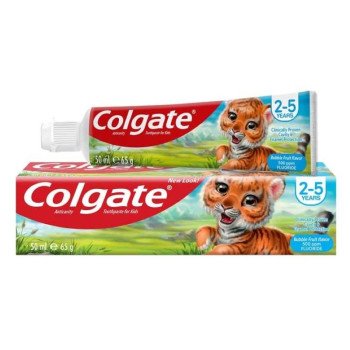 Colgate 2-5 Years Bubble Fruit Toothpaste 50ml Colgate 2-5 Years Bubble Fruit Toothpaste 50ml