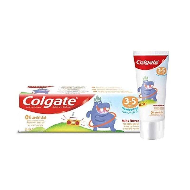 Colgate 3-5 Years Fluoride Free Tootpaste 60ml