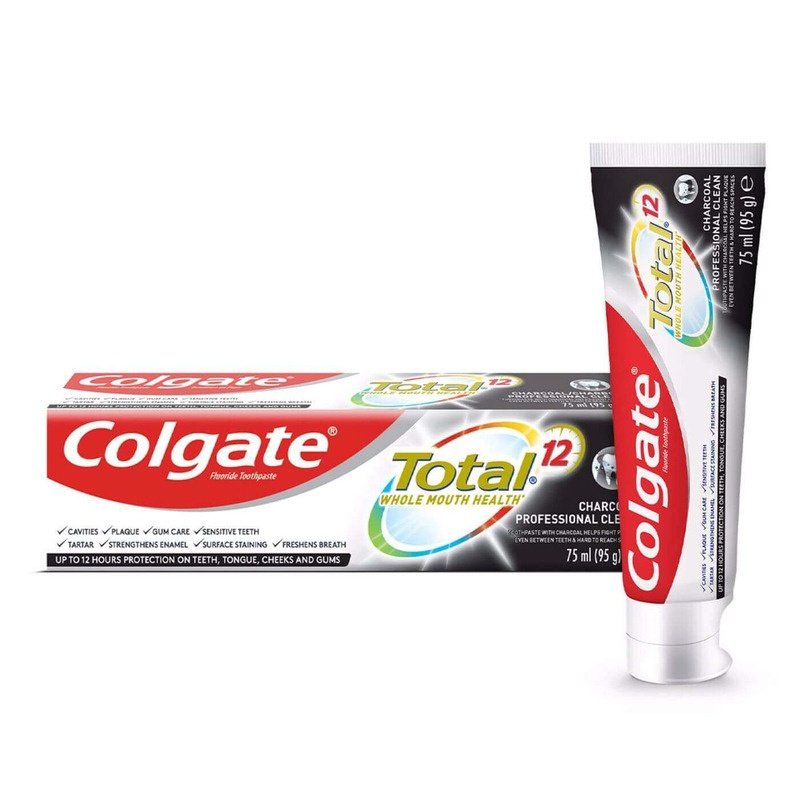 Colgate Total 12 Charcoal Toothpaste 75ml