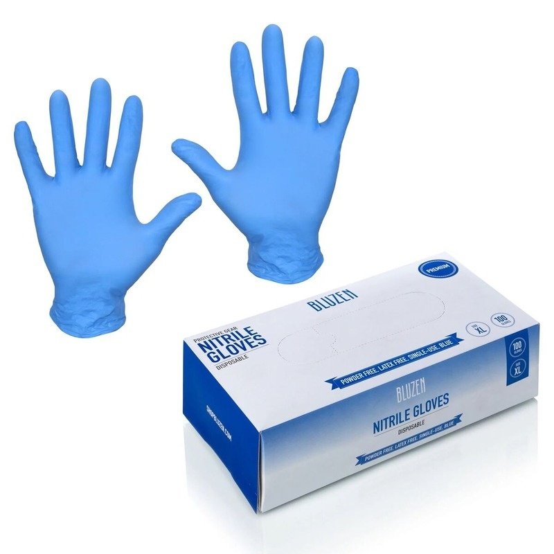 Disposable Nitrile Gloves L Box 100 Pcs Disposable Nitrile Gloves L Box 100 Pcs
