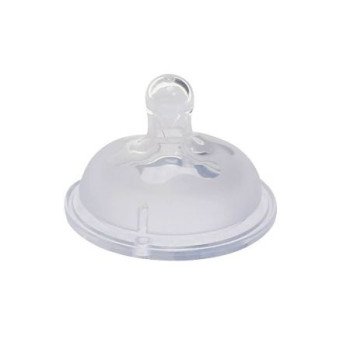 Optimal Extra Wide Silicone Nipple 0m+ 2Pcs Optimal Extra Wide Silicone Nipple 0m+ 2Pcs