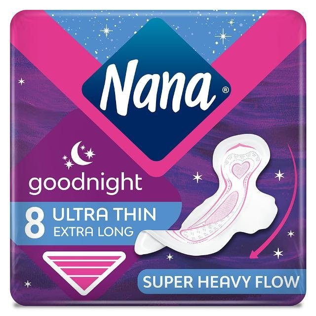 Nana Ultra Thin Goodnight 8 Pads