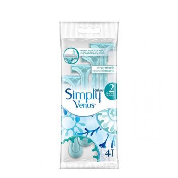 Gillette Simply Venus Disposable Blades 4 Count Gillette Simply Venus Disposable Blades 4 Count