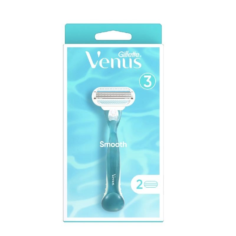 Gillette Venus Smooth Razor + 2 Razor Blade