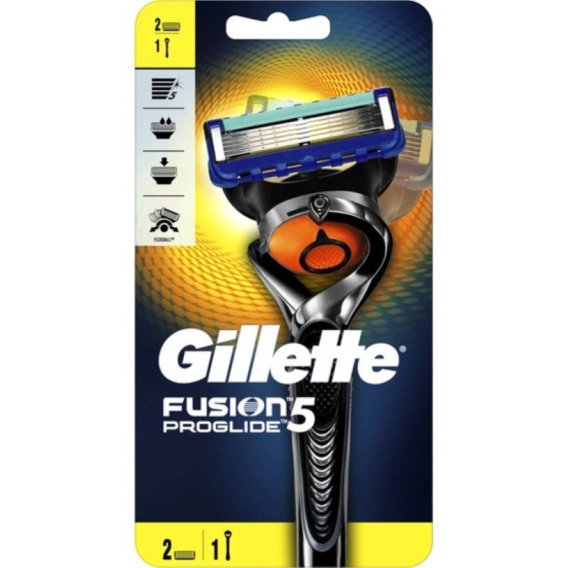 Gillette Fusion5 Proglide Flexball Razor + 2 Razor Blade Gillette Fusion5 Proglide Flexball Razor + 2 Razor Blade