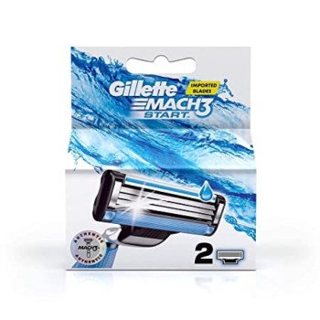 Gillette Mach3 Start Blades 2 Count Gillette Mach3 Start Blades 2 Count