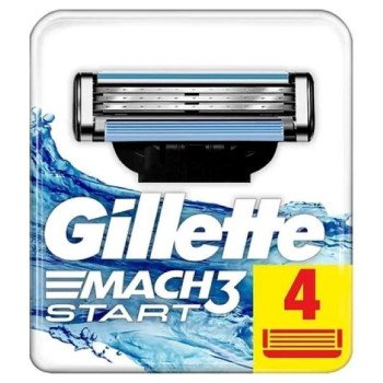 Gillette Mach3 Start Razor Blades 4 Count Gillette Mach3 Start Razor Blades 4 Count