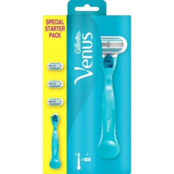 Gillette Venus Smooth Special Starter Pack Razor + 3 Razor Blade Gillette Venus Smooth Special Starter Pack Razor + 3 Razor Blade