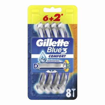 Gillette Blue3 Comfort 6+2 Blades Gillette Blue3 Comfort 6+2 Blades