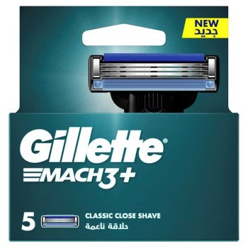 Gillette Mach 3 Razor Blades 5 Count Gillette Mach 3 Razor Blades 5 Count