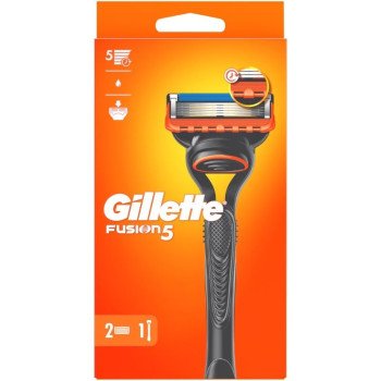 Gillette Fusion5 Razor + 2 Razor Blade Gillette Fusion5 Razor + 2 Razor Blade
