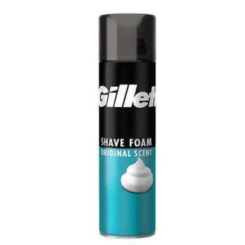 Gillette Original Scent Sensitive Shaving Foam 200ml Gillette Original Scent Sensitive Shaving Foam 200ml