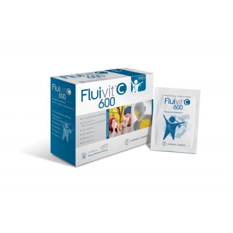 Fluivit C 600 Mg 14 Sachet Fluivit C 600 Mg 14 Sachet
