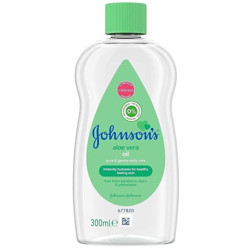 Johnson's Aloe Vera Oil 300 ml Johnson's Aloe Vera Oil 300 ml
