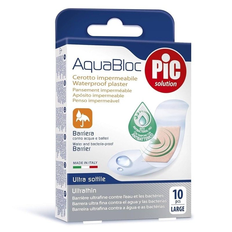 Pic Aquabloc Postoperative Size L Plaster Strips 10 Pcs Pic Aquabloc Postoperative Size L Plaster Strips 10 Pcs