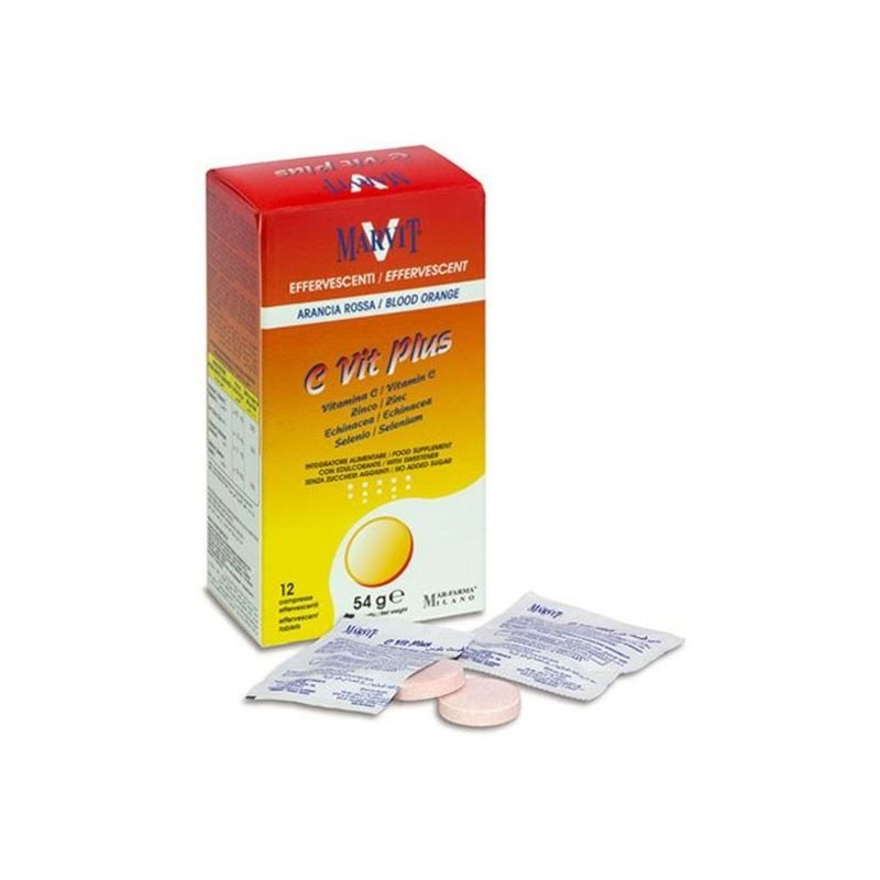 Marvit C Vit Plus 1000 12 Effervescent tablets Marvit C Vit Plus 1000 12 Effervescent tablets