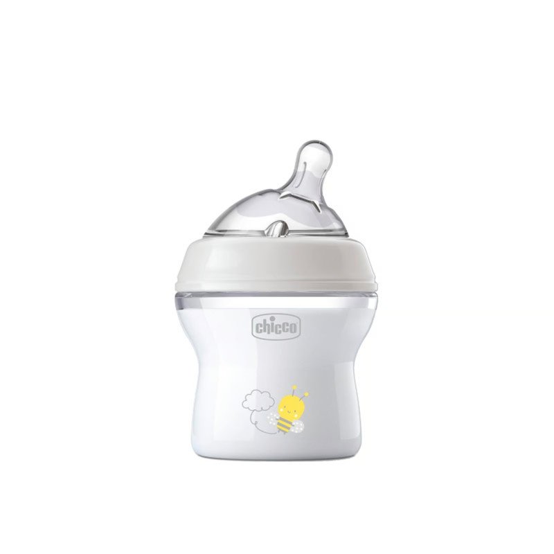 Chicco Natural Feeling Bottle 0m+ Feeding Bottle Regular Flow 150 ml White Unisex Chicco Natural Feeling Bottle 0m+ Feeding Bottle Regular Flow 150 ml White Unisex