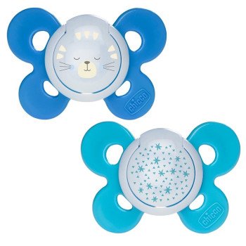 Chicco Physio Forma Comfort 6-16m Soother Blue Boy 2Pcs Chicco Physio Forma Comfort 6-16m Soother Blue Boy 2Pcs