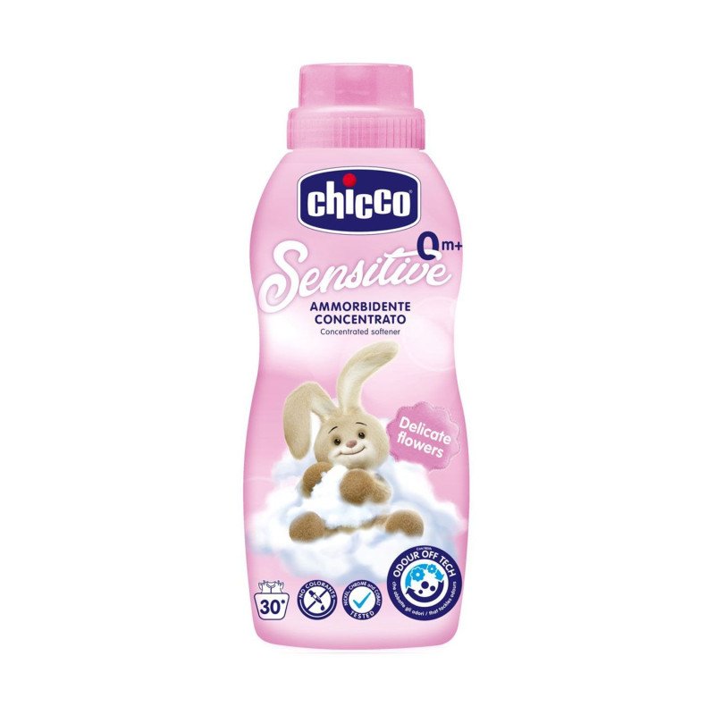 Chicco Sensitive 0m+ Concentrated Softener Delicate Flowers 750 ml Chicco Sensitive 0m+ Concentrated Softener Delicate Flowers 750 ml
