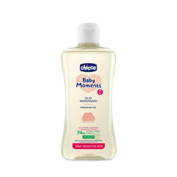 Chicco Baby Moments Massage Oil Sensitive Skin 200 ml Chicco Baby Moments Massage Oil Sensitive Skin 200 ml
