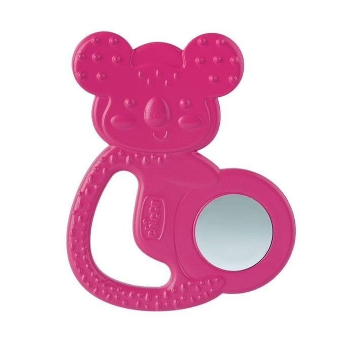 Chicco Fresh Teether Refreshing with Stainless Steel 4m+ Pink Chicco Fresh Teether Refreshing with Stainless Steel 4m+ Pink