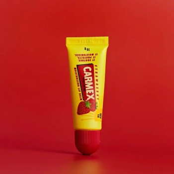 Carmex Strawberry Lip Balm Tube 10g Carmex Strawberry Lip Balm Tube 10g