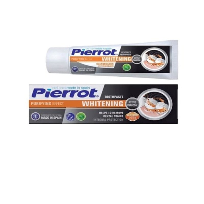 Pierrot Whitening Active Charcol Toothpaste 75 ml Pierrot Whitening Active Charcol Toothpaste 75 ml
