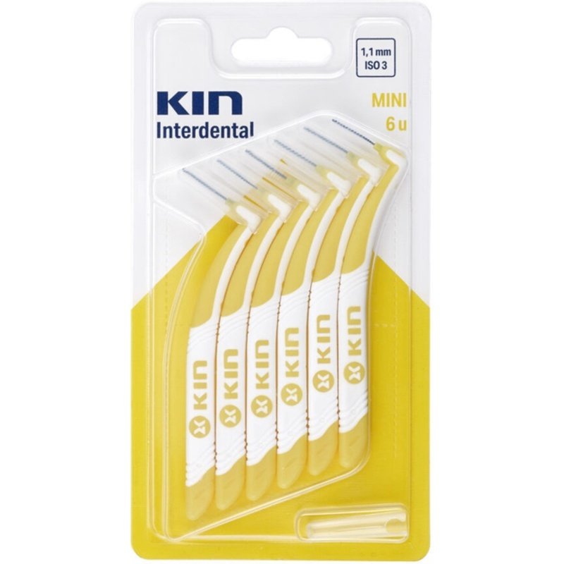 Kin Interdental Brushes Mini 1.1mm Kin Interdental Brushes Mini 1.1mm