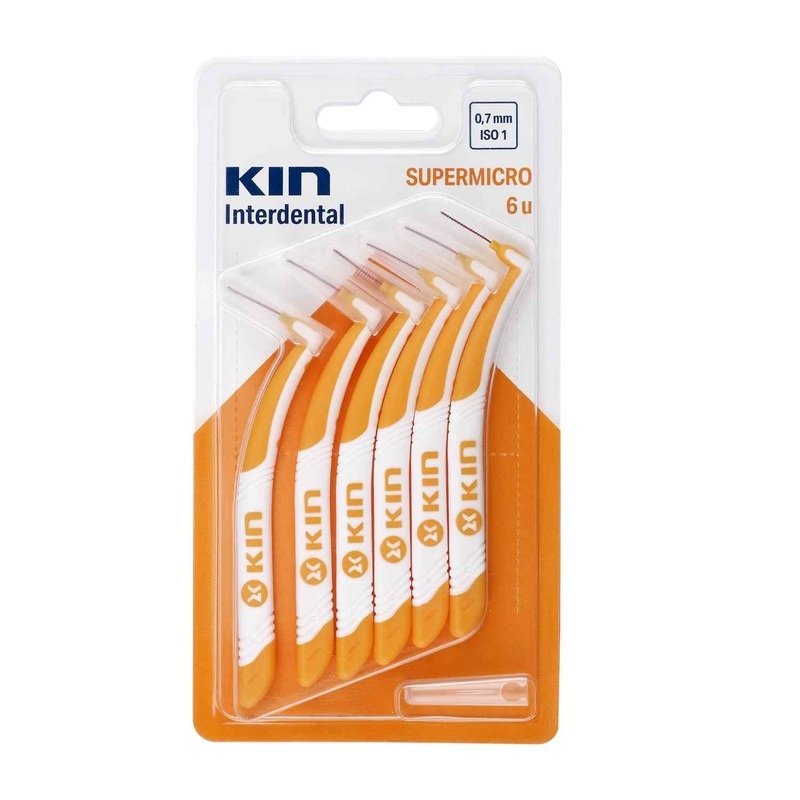 Kin Interdental Brushes Supermicro 0.7mm Kin Interdental Brushes Supermicro 0.7mm