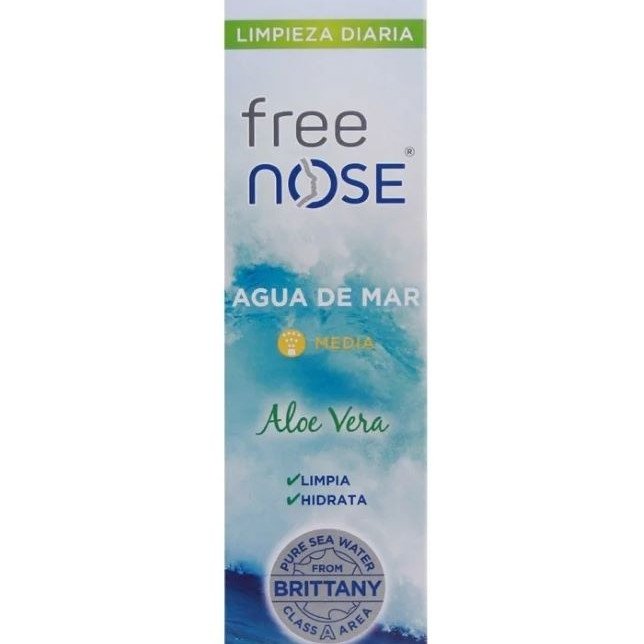 Free Nose Nasal Spray Aloe Vera +3 (120 ml)