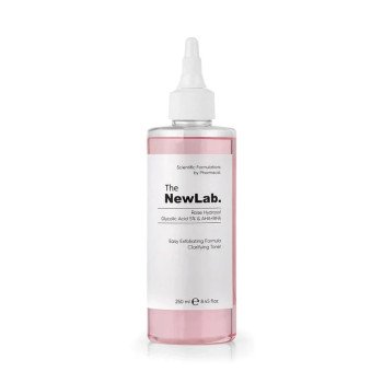 The Newlab Rose Hydrosol Glycolic Acid 5% & Aha-Bha Clarifying Toner 250 Ml The Newlab Rose Hydrosol Glycolic Acid 5% & Aha-Bha Clarifying Toner 250 Ml