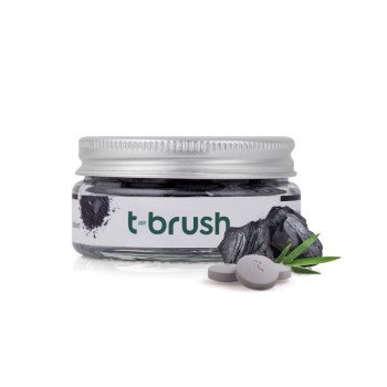 T-Brush Effervescent Toothpaste Tablets Activated Charcoal 90 Tablets T-Brush Effervescent Toothpaste Tablets Activated Charcoal 90 Tablets
