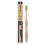 T-Brush Nano Bamboo Medium Hard Toothbrush Brown Color T-Brush Nano Bamboo Medium Hard Toothbrush Brown Color