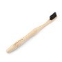 T-Brush Nano Bamboo Medium Hard Toothbrush Dark Grey Color T-Brush Nano Bamboo Medium Hard Toothbrush Dark Grey Color